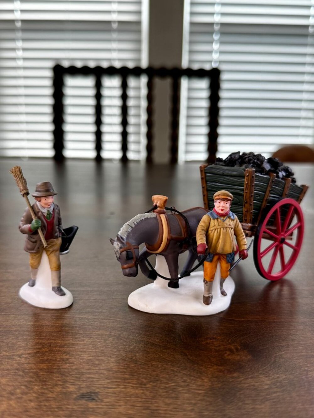 Dept 56 "Delivering Coal for the Hearth" Heritage Village/Dickens Village 58326 - Picture 2 of 7